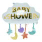 Baby Shower Cloud Foil Theme Balloons