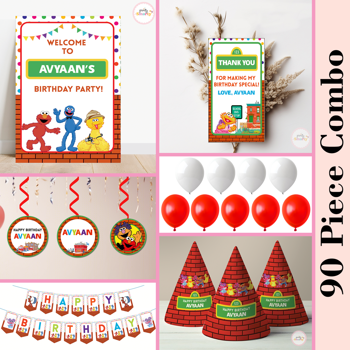 Sesame Street Smarty Saver 90 Piece Combo