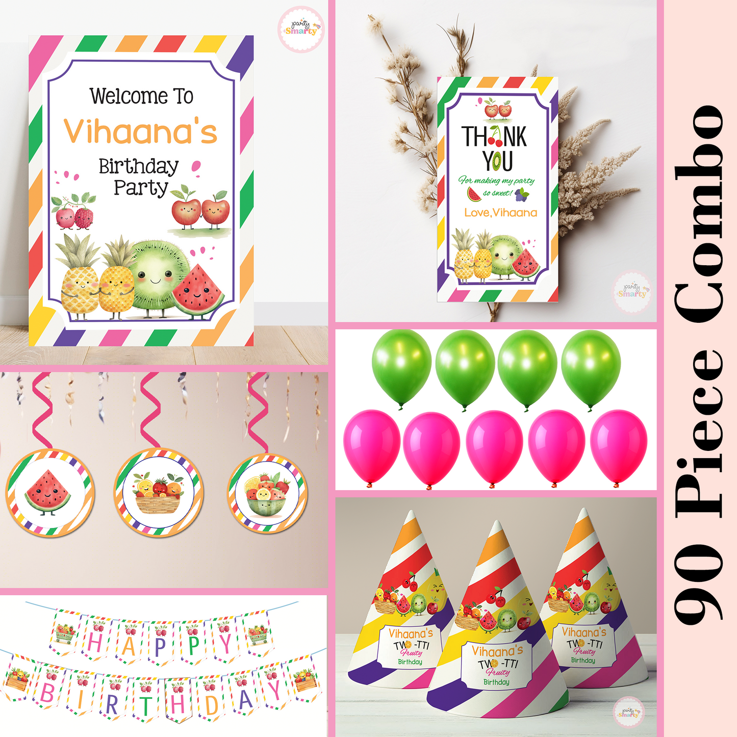 Tooty Fruity Smarty Saver 90 Piece Combo