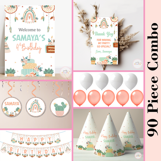 Boho Smarty Saver 90 Piece Combo