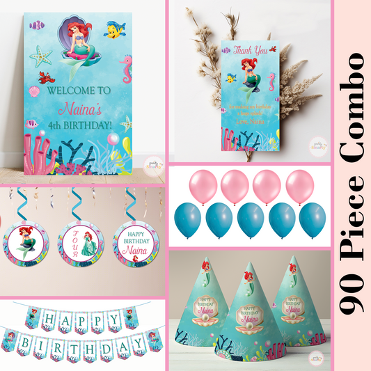 Ariel Mermaid Smarty Saver 90 Piece Combo