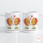 Tangerine Couple Mug (Pack of 2)