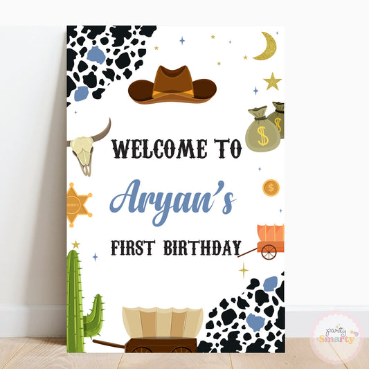 Cowboy Welcome Board