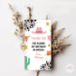 Cowgirl Thank You Tags - Set of 22