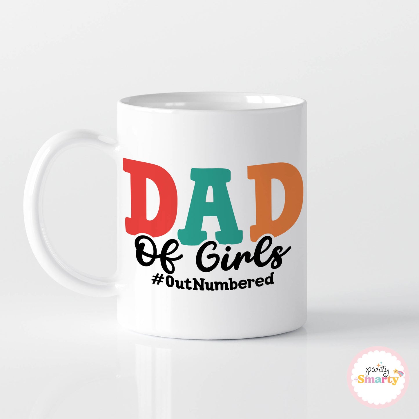 Dad of Girls Father's Day Mug