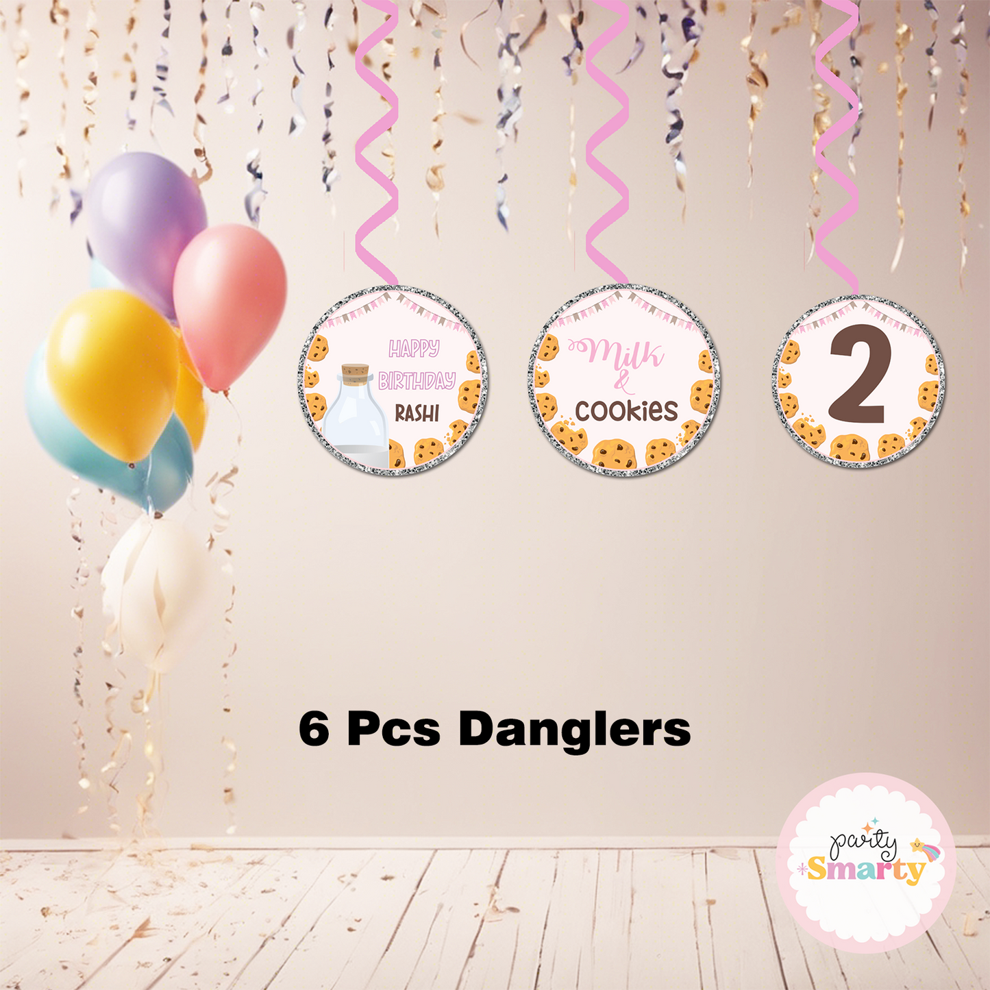 Milk & Cookies Pink Smarty Saver 90 Piece Combo