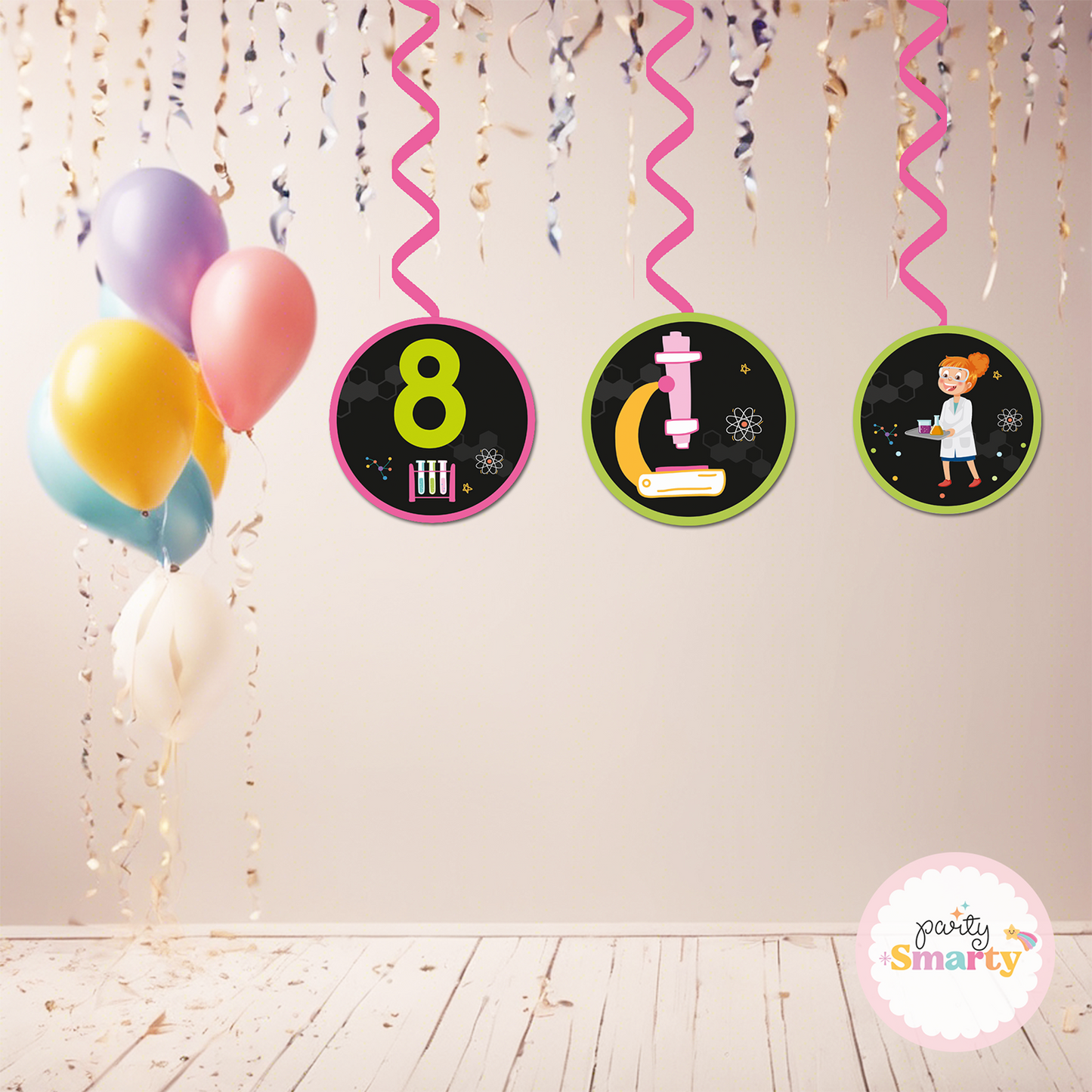 Mad Scientist Girl Smarty Saver 90 Piece Combo