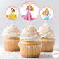 Disney Princess Cupcake Topper