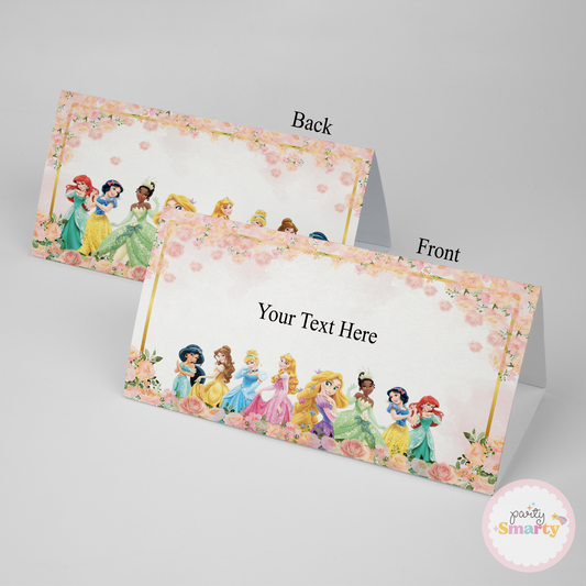 Disney Princess Food Tags