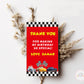 Disney Car Thank You Tags - Set of 22