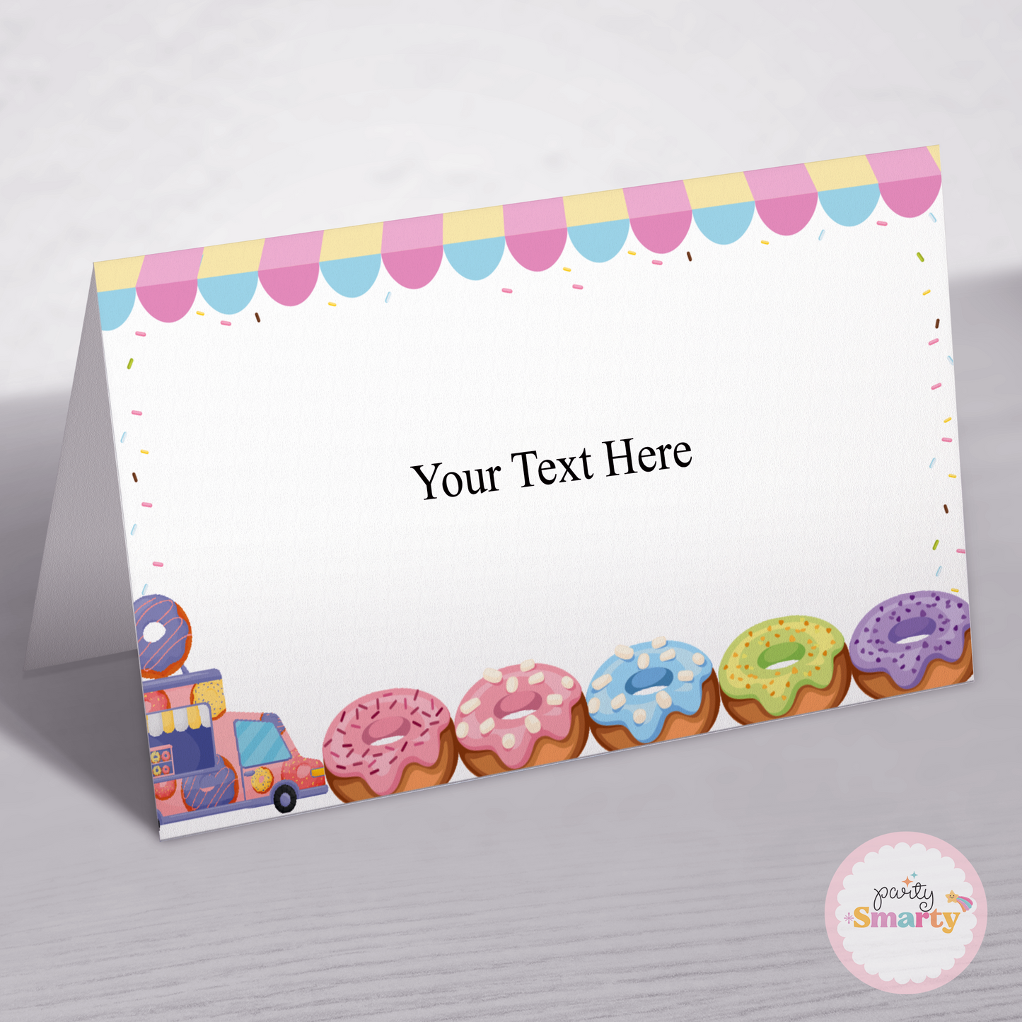 Donut Food Tags