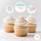 Elephant Baby Shower Cupcake Toppers (Set Of 12)