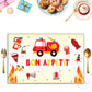 Firetruck Table Mat