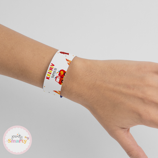 Firetruck Wrist Band