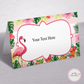 Flamingo Food Tags - Set of 12