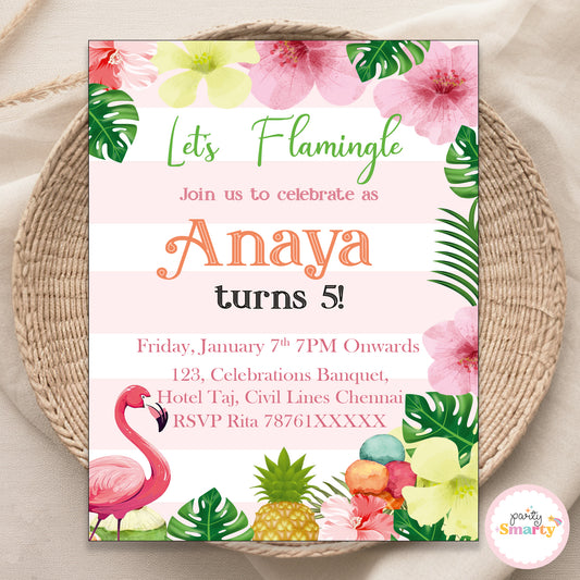 Flamingo Invite