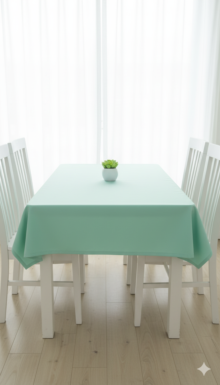Mint Green Plain- Table Covers