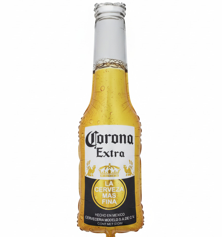 Corona Beer Bottle Foil Theme Balloons (Set of 1)