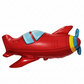 Aeroplane Foil Theme Balloon (Set of 1)