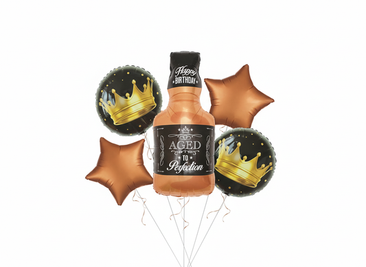 Scotch Bottle Foil Theme Balloons