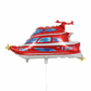 Red Ship Foil Theme Balloons (Set of 1)