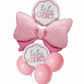Baby Girl Welcome Bow Foil Theme Balloons (Set of 6)