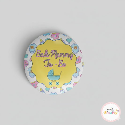 Badi Mummy-To-Be Button Badge