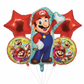 Super Mario Foil Theme Balloons (Set of 5)