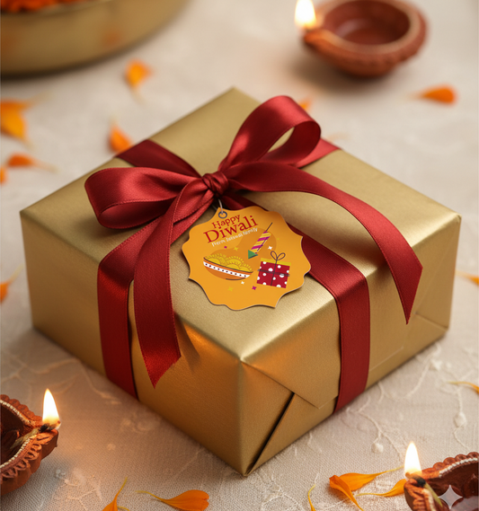 Festive Diwali Tags - Set of 22 Cards