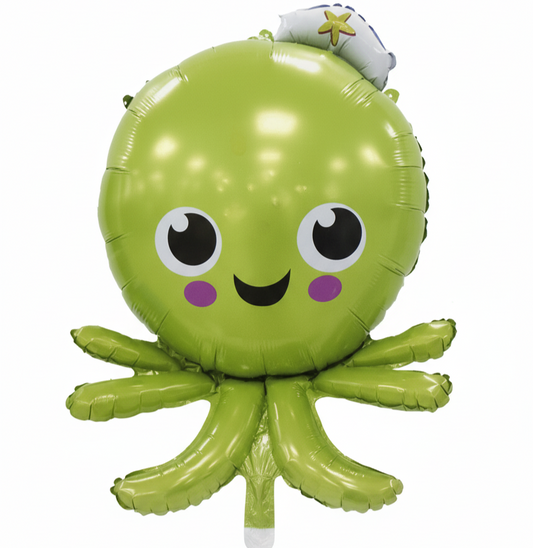 Octopus Foil Theme Balloons (Set of 1)