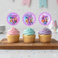 KPop Demon Hunters Cake Toppers & Food Picks | Set of 22
