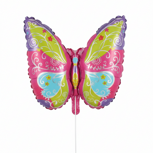 Butterfly Foil Theme Balloons (Set of 1)