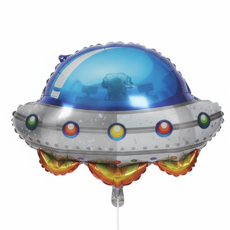 Spaceship Foil Theme Balloon (Set of 1)