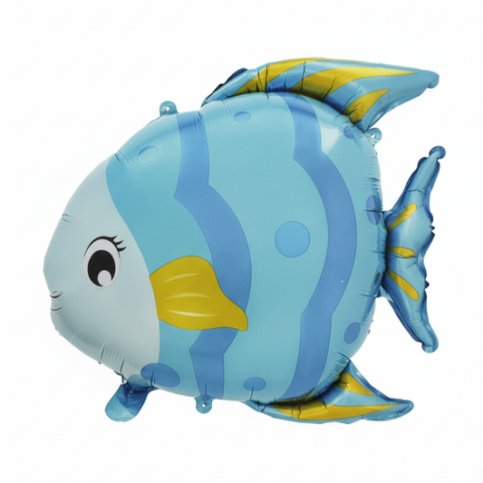 Blue Fish Foil Theme Balloons (Set of 1)