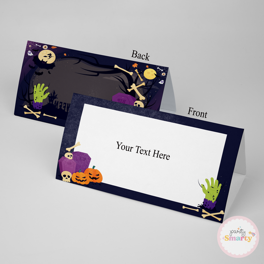 Halloween Birthday Food Tags