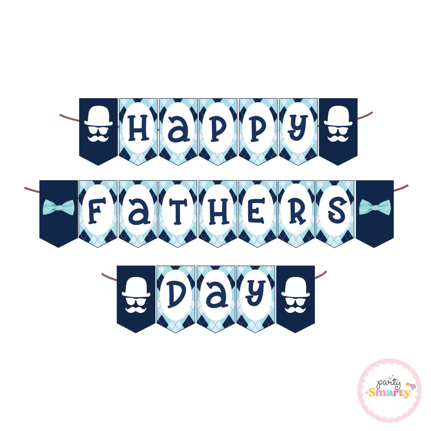 Cute Fathers Day Bunting