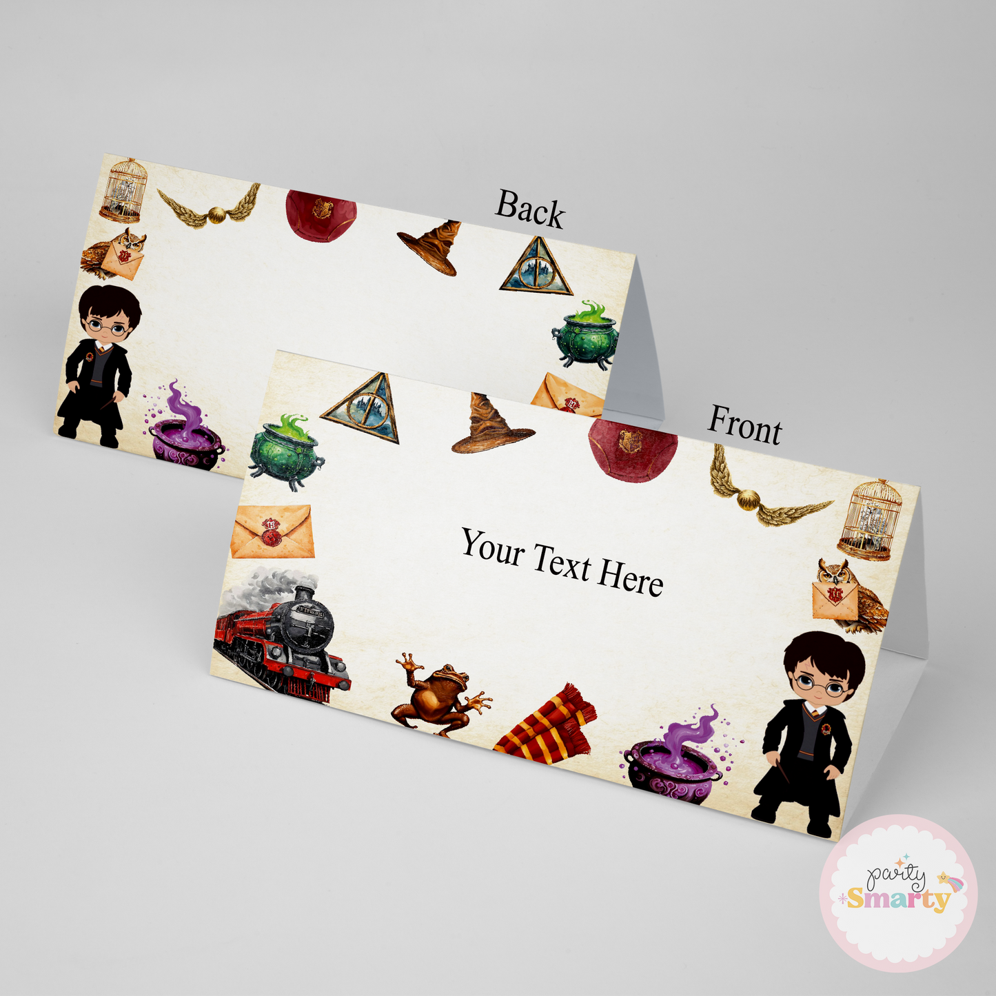 Harry Potter Food Tags