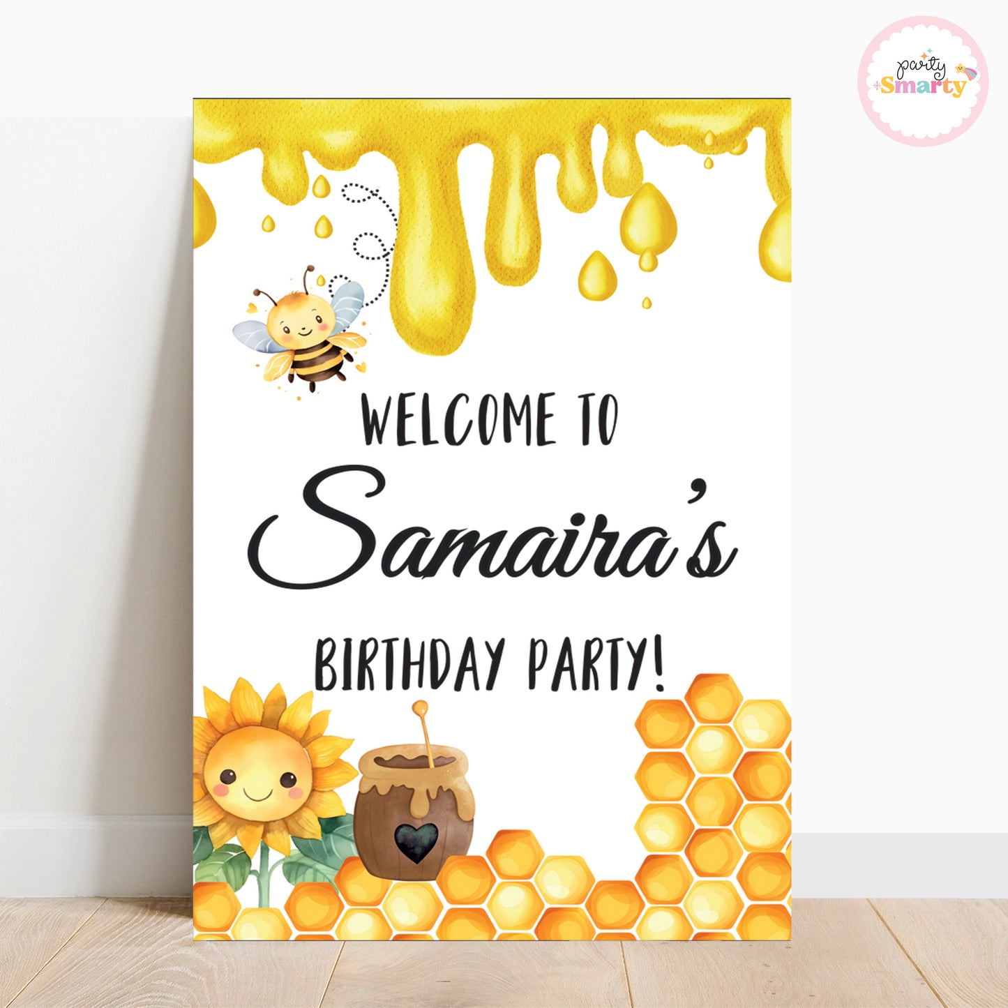 Honey Bee Welcome Board