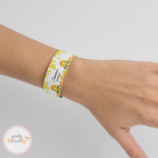 Honey Bee Wrist Band