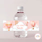 Hot Air Balloon Pink Bottle Label