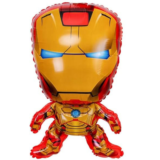 Iron Man Foil Theme Balloons (Set of 1)