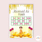 Wedding Haldi Housie Ticket - Set of 15