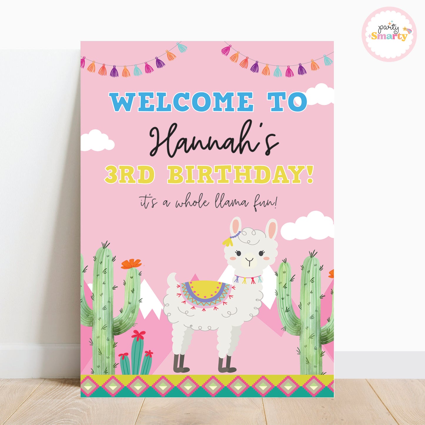 LLama Welcome Board