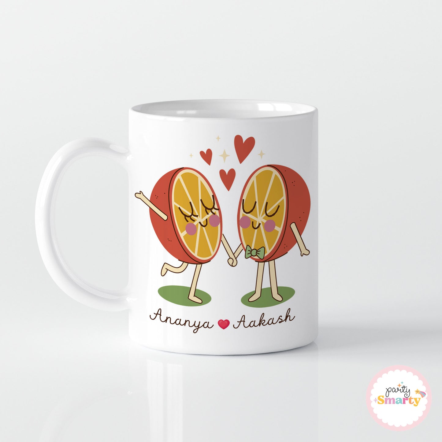 Tangerine Couple Mug (Pack of 2)