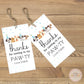Let's Paw-ty! Thank You Tags - Set of 22