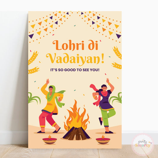 Lohri Welcome Board