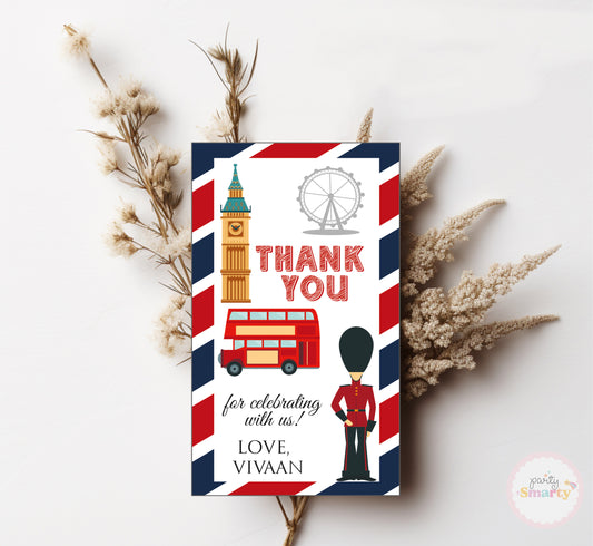 London Thank You Tags - Set of 22