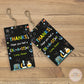 Mad Scientist Boy Thank You Tags - Set of 22