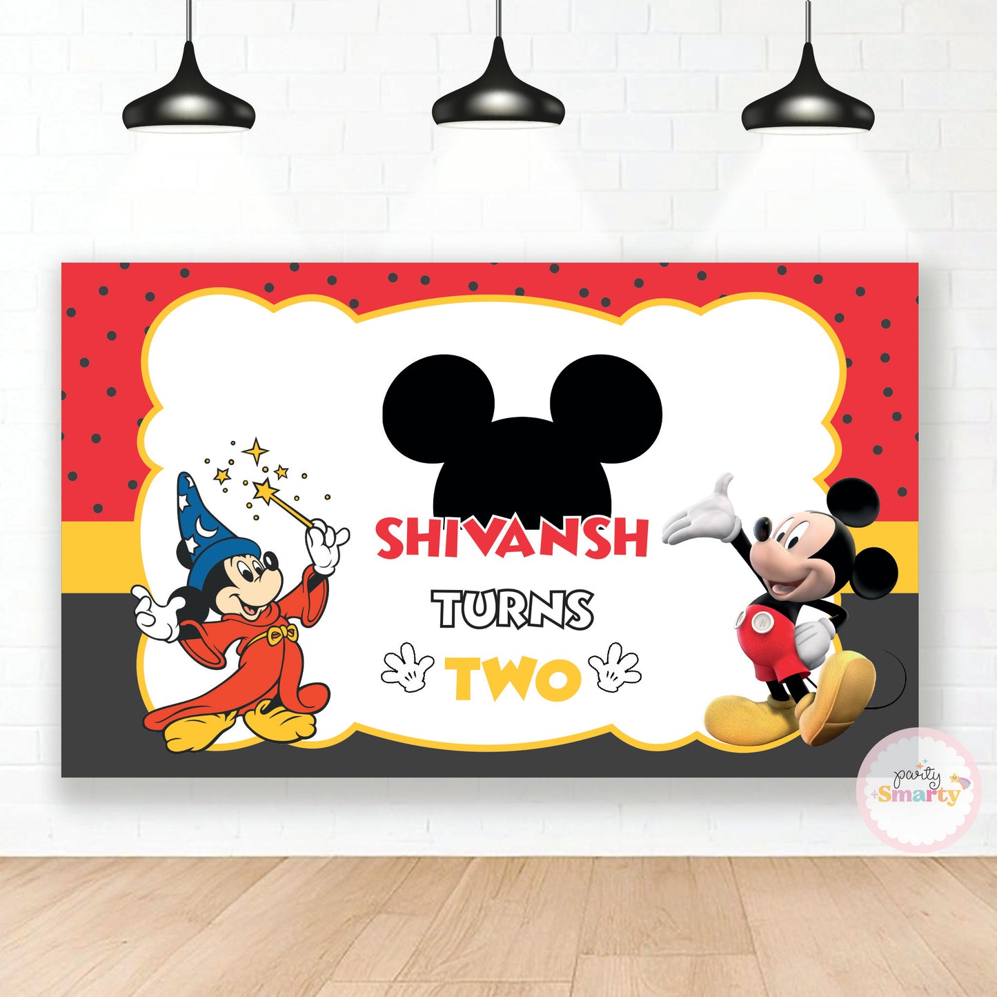 Mickey Mouse Backdrop