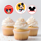 Mickey Mouse Cupcake Topper